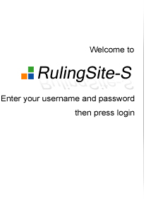 Enter your username and password
then press login